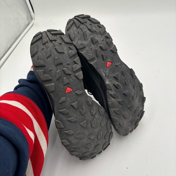 Salomon Women’s 9.5 Outline Mid GoreTex Lace Up Hiking Boots - Picture 4 of 6